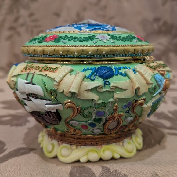 Disney 1951 Tinker Bell Neverland "You Can Fly" Music Box, Gently Used! - Picture 5 of 10